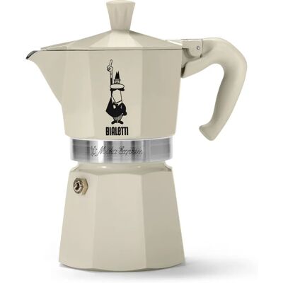 Bialetti Moka Express - 190ml Klassischer Aluminium Espressokocher Bialetti Moka Express - 190ml Klassischer Aluminium Espressokocher