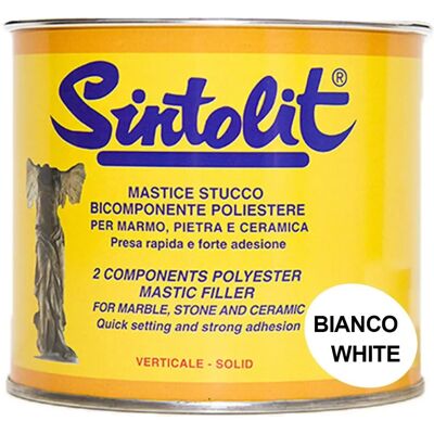 SINTOLIT - Mastice verticale per marmo e ceramica 750ml - Bianco SINTOLIT - Mastice verticale per marmo e ceramica 750ml - Bianco