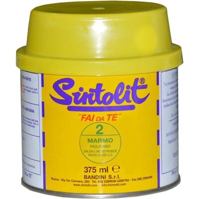 SINTOLIT Kit di Riparazione Marmo - Bicomponente, Cura Veloce, 375ml SINTOLIT Kit di Riparazione Marmo - Bicomponente, Cura Veloce, 375ml
