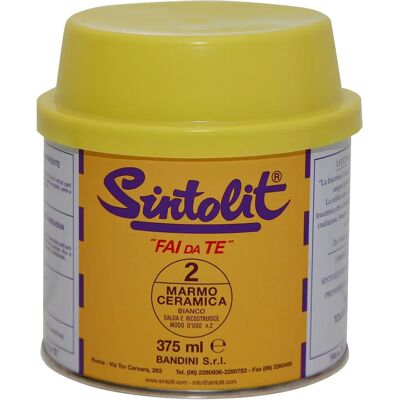 Rifinitore fai da te Sintolit Marmo e Ceramica - 375 Ml - Bianco Rifinitore fai da te Sintolit Marmo e Ceramica - 375 Ml - Bianco