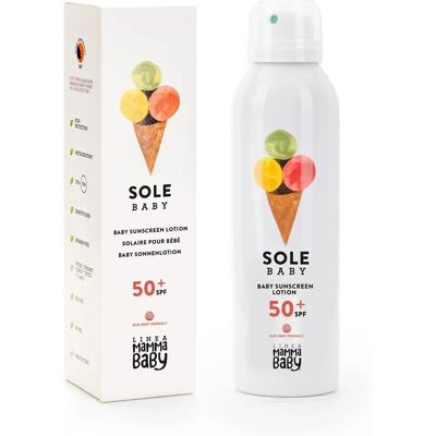 Linea MammaBaby SPF 50+ Eco Reef Baby Protector Solar en Spray - Protector solar en spray Linea MammaBaby SPF 50+ Eco Reef Baby Protector Solar en Spray - Protector solar en spray