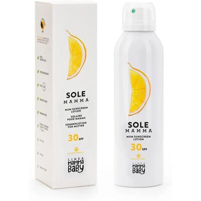 Protector solar SPF 30+ Linea Mamma Baby - Natural, Seguro para arrecifes, 150ml Protector solar SPF 30+ Linea Mamma Baby - Natural, Seguro para arrecifes, 150ml