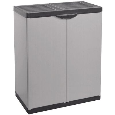 Mongardi 7818C04 Mobile contenitore cucina/pranzo - Grigio, Nero Mongardi 7818C04 Mobile contenitore cucina/pranzo - Grigio, Nero
