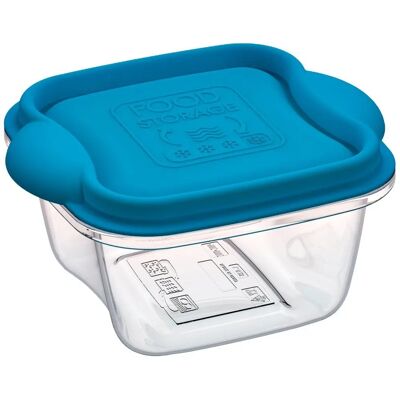 Conteneur de stockage Mongardi - Adapté micro-ondes, Bleu, 0.25L Conteneur de stockage Mongardi - Adapté micro-ondes, Bleu, 0.25L