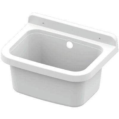 Mongardi 7854C98 Wandmontierter Spültisch - Rechteckig Mongardi 7854C98 Wandmontierter Spültisch - Rechteckig