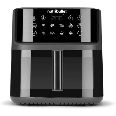 Nutribullet Fritadeira de Ar Preta - Fritadeira Nutribullet Fritadeira de Ar Preta - Fritadeira