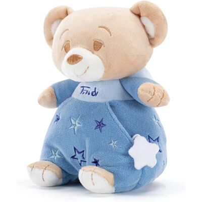 Trudi Ours en Robe Bleue - Peluche Trudi Ours en Robe Bleue - Peluche