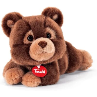 Trudi Dark Brown Plush Bear - Size S - Plush Toy Trudi Dark Brown Plush Bear - Size S - Plush Toy