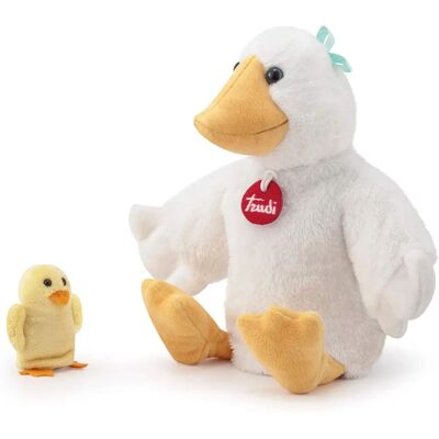 Trudi Handpuppe & Baby Gans - Plüschtier Trudi Handpuppe & Baby Gans - Plüschtier