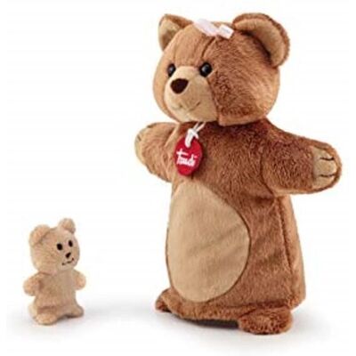 Trudi Modèle 29858 - Peluche Douce Bébé & Ours S - Marionnette Trudi Modèle 29858 - Peluche Douce Bébé & Ours S - Marionnette