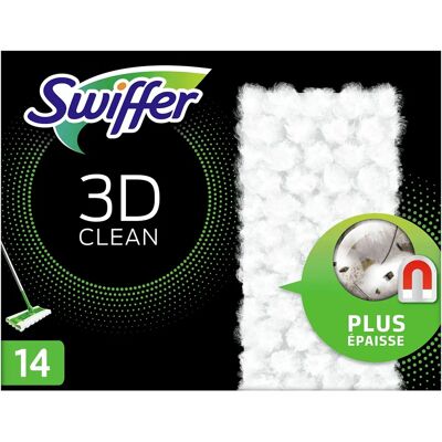 Swiffer Trockentücher 3D Clean - 14 Stück Swiffer Trockentücher 3D Clean - 14 Stück