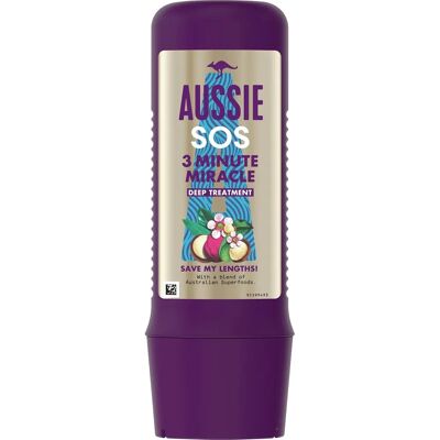 Aussie Milagro de 3 Minutos Tratamiento Profundo - Salva mi largo Aussie Milagro de 3 Minutos Tratamiento Profundo - Salva mi largo