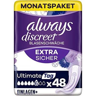 Always Discreet Ultimate Day (4 x 12 pcs) Always Discreet Ultimate Day (4 x 12 pcs)