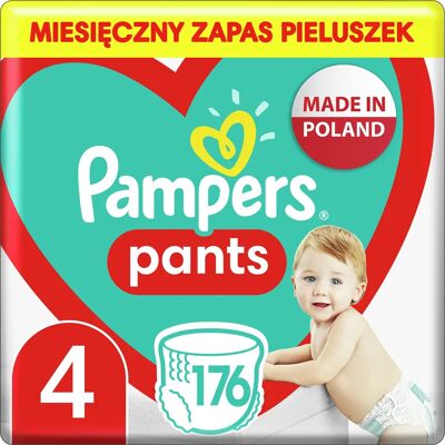 Pampers Baby Dry Pants Μέγεθος 4 (9-15 kg) - (9-15kg) 176 τεμ. Pampers Baby Dry Pants Μέγεθος 4 (9-15 kg) - (9-15kg) 176 τεμ.