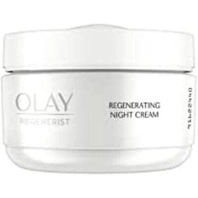 Crème de Nuit Olay Regenerist - Rajeunissement de la Peau - Publicité Crème de Nuit Olay Regenerist - Rajeunissement de la Peau - Publicité
