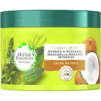 Masque Capillaire au Lait de Coco Herbal Essences - Masque - Publicité Masque Capillaire au Lait de Coco Herbal Essences - Masque - Publicité