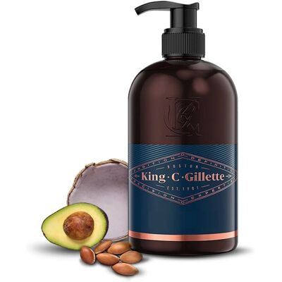 Gillette King C. Szakáll- és arctisztító - Hidratáló Gillette King C. Szakáll- és arctisztító - Hidratáló