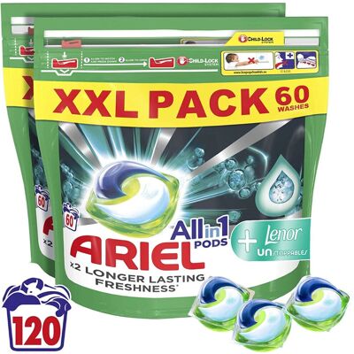 Ariel - All-in-1 Pods - 120 Washes - Laundry Pods Ariel - All-in-1 Pods - 120 Washes - Laundry Pods