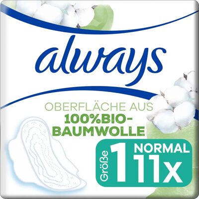 Always Baumwollschutz Normal - Damenbinden Always Baumwollschutz Normal - Damenbinden