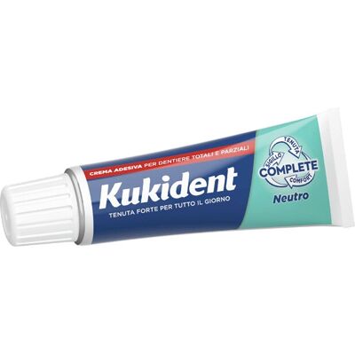 Kukident Completo Crema Adesiva Neutra per Dentiere - Colla Dentiera Kukident Completo Crema Adesiva Neutra per Dentiere - Colla Dentiera