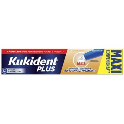 Procter & Gamble Kukident Plus Crema Adesiva Neutra 57ml Procter & Gamble Kukident Plus Crema Adesiva Neutra 57ml