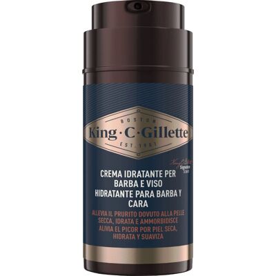 Gillette King C. Crema Hidratante para Cara - 100ml Gillette King C. Crema Hidratante para Cara - 100ml