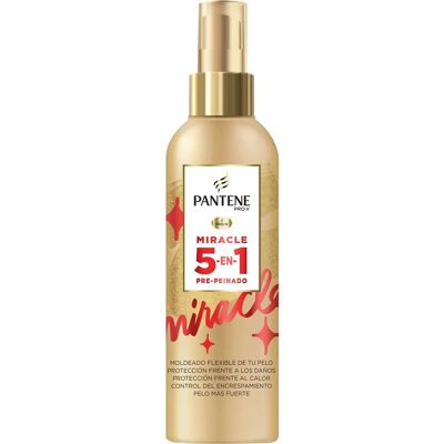 Pantene Miracle 5 En 1 Pré-Coiffant & Protecteur Thermo - Spray Protecteur de Chaleur Pantene Miracle 5 En 1 Pré-Coiffant & Protecteur Thermo - Spray Protecteur de Chaleur