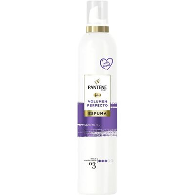 Espuma de Volume Perfeito Pantene - Mousse para Cabelos Espuma de Volume Perfeito Pantene - Mousse para Cabelos