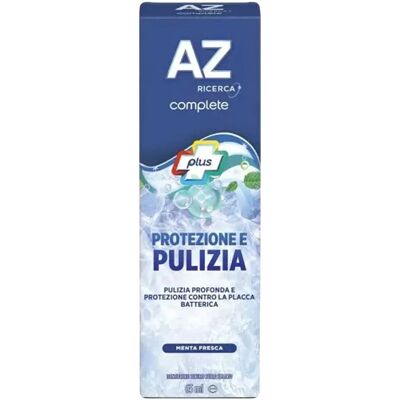 Procter & Gamble AZ Complete Plus Dentifricio - Menta Fresca - 65ml Procter & Gamble AZ Complete Plus Dentifricio - Menta Fresca - 65ml