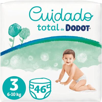 Pañales Dodot Talla 3 - Indicador de humedad Pañales Dodot Talla 3 - Indicador de humedad
