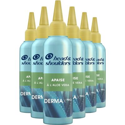 Head & Shoulders DERMA X PRO Soin Apaisant Cuir Chevelu - Anti-pelliculaire 145ml x6 - Publicité Head & Shoulders DERMA X PRO Soin Apaisant Cuir Chevelu - Anti-pelliculaire 145ml x6 - Publicité