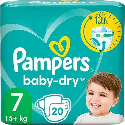 Pampers Baby-Dry Size 7 (15+ kg) 20 pcs - Diapers Pampers Baby-Dry Size 7 (15+ kg) 20 pcs - Diapers