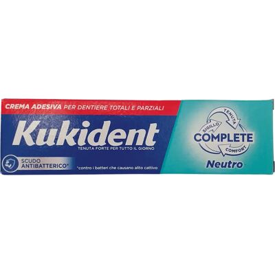 Kukident Complete Crema Adesiva Neutra - Crema Adesiva Kukident Complete Crema Adesiva Neutra - Crema Adesiva