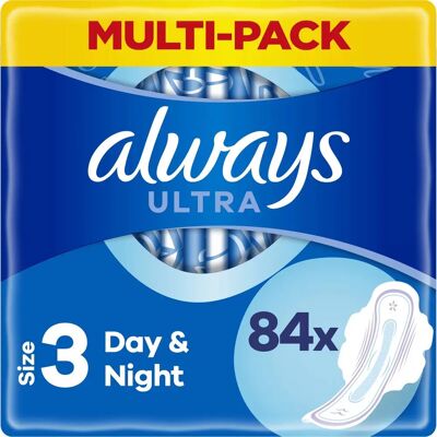 Always Ultra Jour & Nuit Serviettes Hygiéniques - Serviettes Hygiéniques Always Ultra Jour & Nuit Serviettes Hygiéniques - Serviettes Hygiéniques