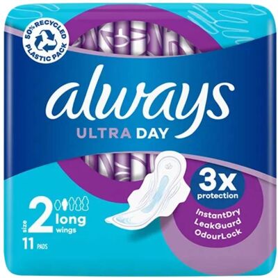 Always Ultra Long Winged Sanitary Pads - Sanitary Pads Always Ultra Long Winged Sanitary Pads - Sanitary Pads