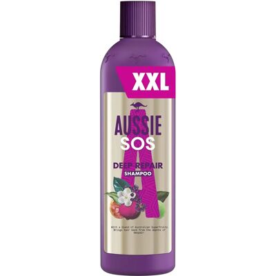 Aussie SOS Deep Repair Shampoo - Shampoo - Publicité Aussie SOS Deep Repair Shampoo - Shampoo - Publicité