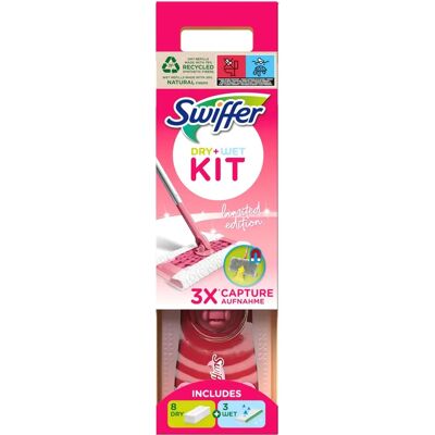 Swiffer Pink Mop-Kit - Bodenreinigungssystem Swiffer Pink Mop-Kit - Bodenreinigungssystem