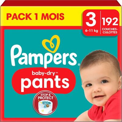 Pampers Baby-Dry Pants Gr.3 - Pannolini Pampers Baby-Dry Pants Gr.3 - Pannolini