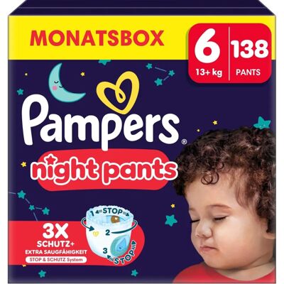 Pampers Baby-Dry Night Pants - Baby Diapers Pampers Baby-Dry Night Pants - Baby Diapers