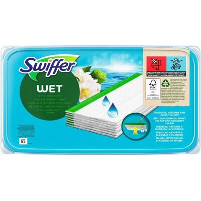 Lingettes Humides Swiffer Morning fresh - Nettoyage des sols Lingettes Humides Swiffer Morning fresh - Nettoyage des sols