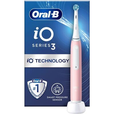 Oral-B Oral-B iO Series 3 Pink Electric Toothbrush - Electric Toothbrush Oral-B Oral-B iO Series 3 Pink Electric Toothbrush - Electric Toothbrush