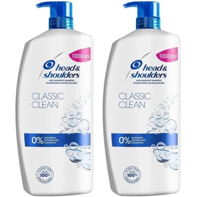 Head & Shoulders - Classic Anti-dandruff Shampoo - 1L Head & Shoulders - Classic Anti-dandruff Shampoo - 1L