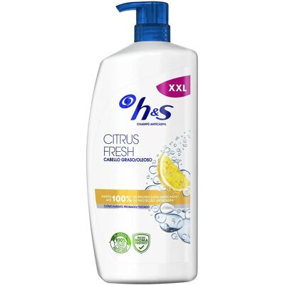 Head & Shoulders Citrus Fresh Shampoo - Fettiges Haar - 1L Head & Shoulders Citrus Fresh Shampoo - Fettiges Haar - 1L