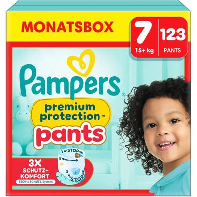 Pampers Taille 7 Couches 123 Pièces - Couches Pampers Taille 7 Couches 123 Pièces - Couches