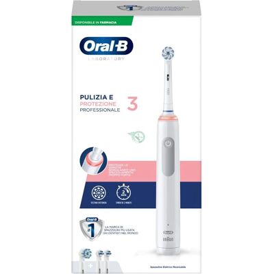 Brosse à dents électrique Oral-B Pro 3 - Nettoyage Professionnel - Publicité Brosse à dents électrique Oral-B Pro 3 - Nettoyage Professionnel - Publicité