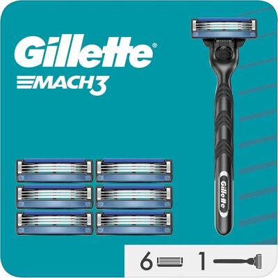 Gillette ProGlide Holicí Strojek - 7 Náhradních Kapes - Muži Gillette ProGlide Holicí Strojek - 7 Náhradních Kapes - Muži