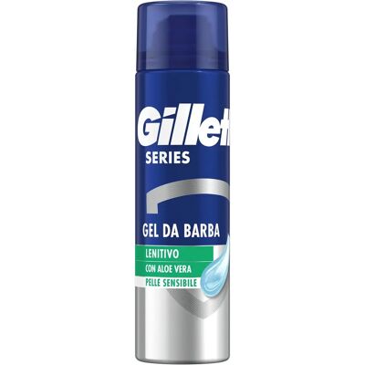 Gel da Barba Gillette per Pelle Sensibile - Aloe Vera Gel da Barba Gillette per Pelle Sensibile - Aloe Vera