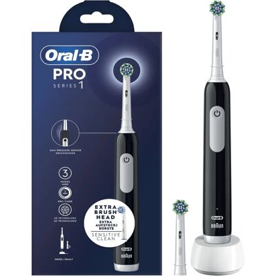 Oral-B Pro Series 1 - Cabeça de escova extra preta Oral-B Pro Series 1 - Cabeça de escova extra preta