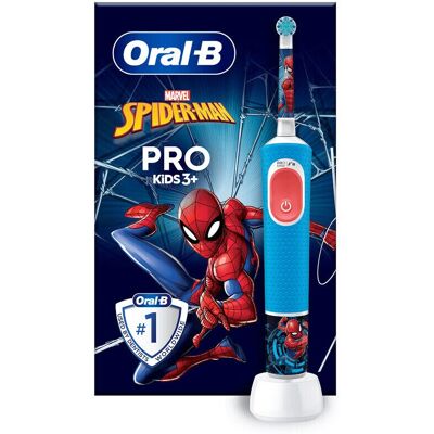 Ηλεκτρική Οδοντόβουρτσα Oral-B Pro Kids Spiderman - Παιδιά 3+ - Ηλεκτρική Οδοντόβουρτσα Ηλεκτρική Οδοντόβουρτσα Oral-B Pro Kids Spiderman - Παιδιά 3+ - Ηλεκτρική Οδοντόβουρτσα