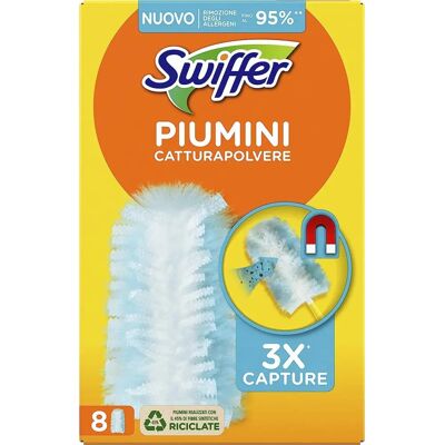 Confezione di Ricambi per Swiffer Duster - 8 Panni Riutilizzabili - Accessorio per Polvere Confezione di Ricambi per Swiffer Duster - 8 Panni Riutilizzabili - Accessorio per Polvere